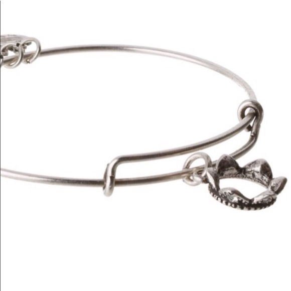 Alex and Ani Queen's Crown Bangle Bracelet - Picture 3 of 6